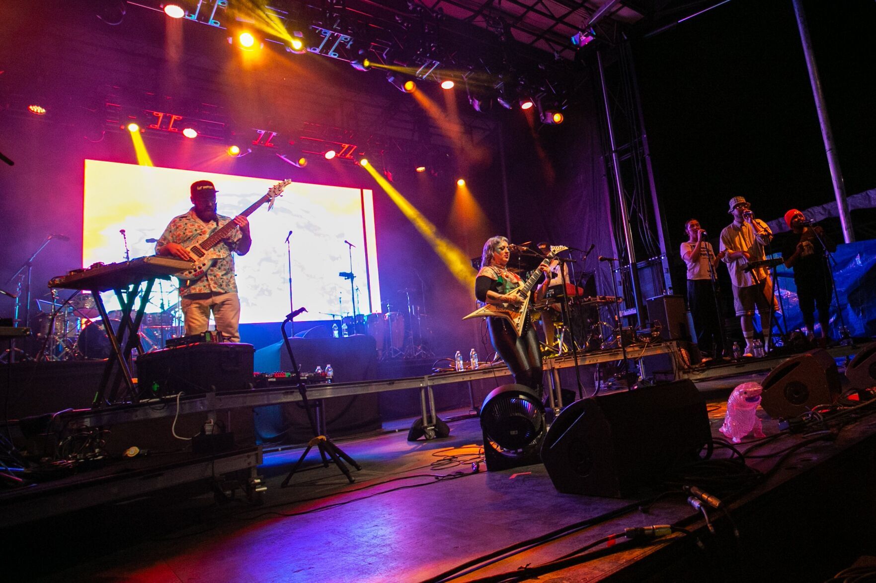 First day of Music at the Intersection festival